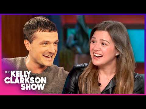 Josh Hutcherson's Kelly Clarkson Interview Goes OFF THE RAILS!