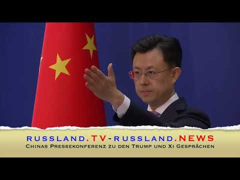 Chinas Pressekonferenz zu den Trump und Xi Gesprächen