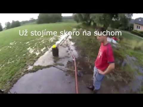 Príprava trate na súťaž DHZ Brodské 22.8.2015