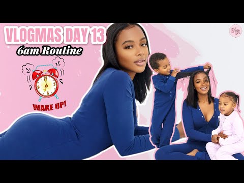 6am PRODUCTIVE MORNING ROUTINE | VLOGMAS DAY 13 | NADIRAH ALI