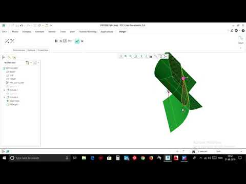 PTC Creo | Surface Exercise