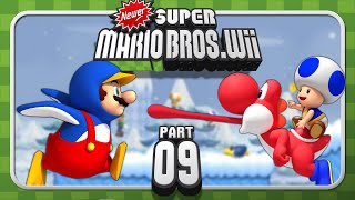 Newer Super Mario Bros Wii - 4-Player - World 5 (1