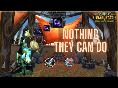 Priest Rogue vs Warrior Druid Tbc (BEST STRAT WIN 99.9% WITH THIS)