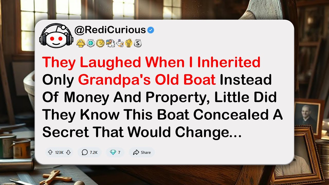 They Laughed When I Inherited Only Grandpa's Old Boat Instead Of Money And Property…