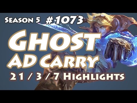 CJ Entus Ghost Ezreal vs Miss Fortune LOL SoloQ Highlights