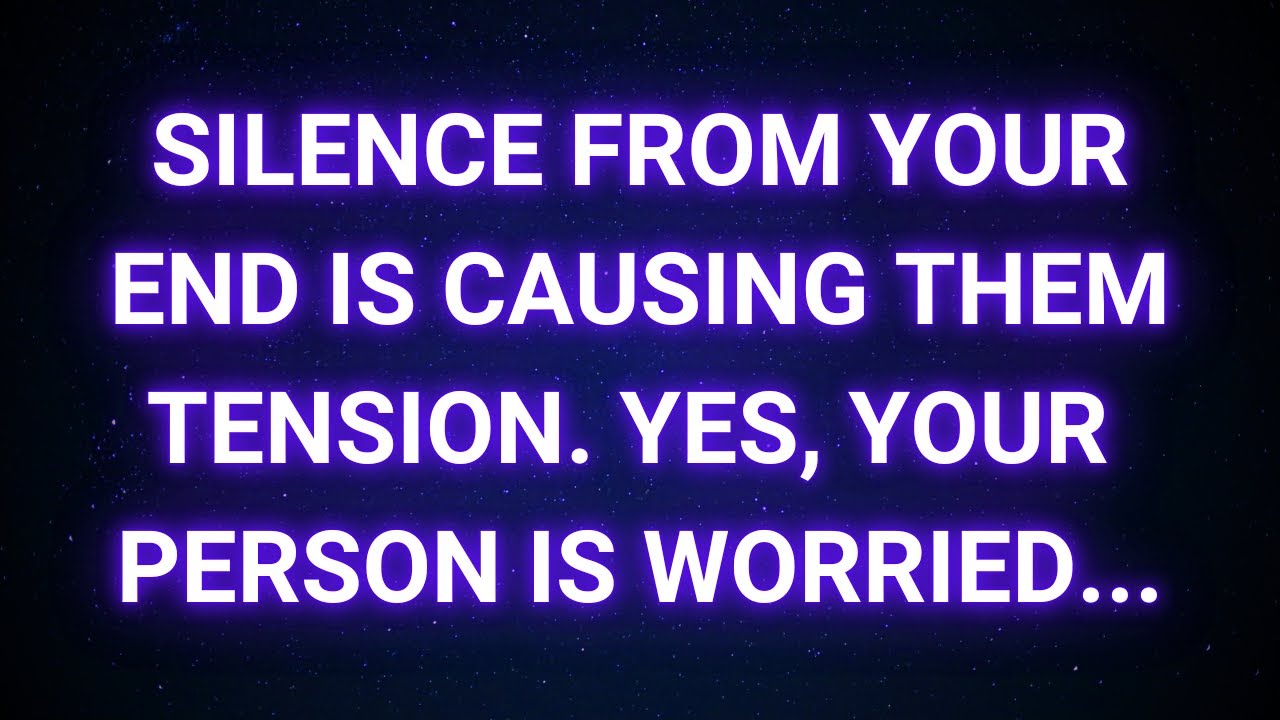 Your silence is making them anxious. Yes, they're worried about whether...| God message today