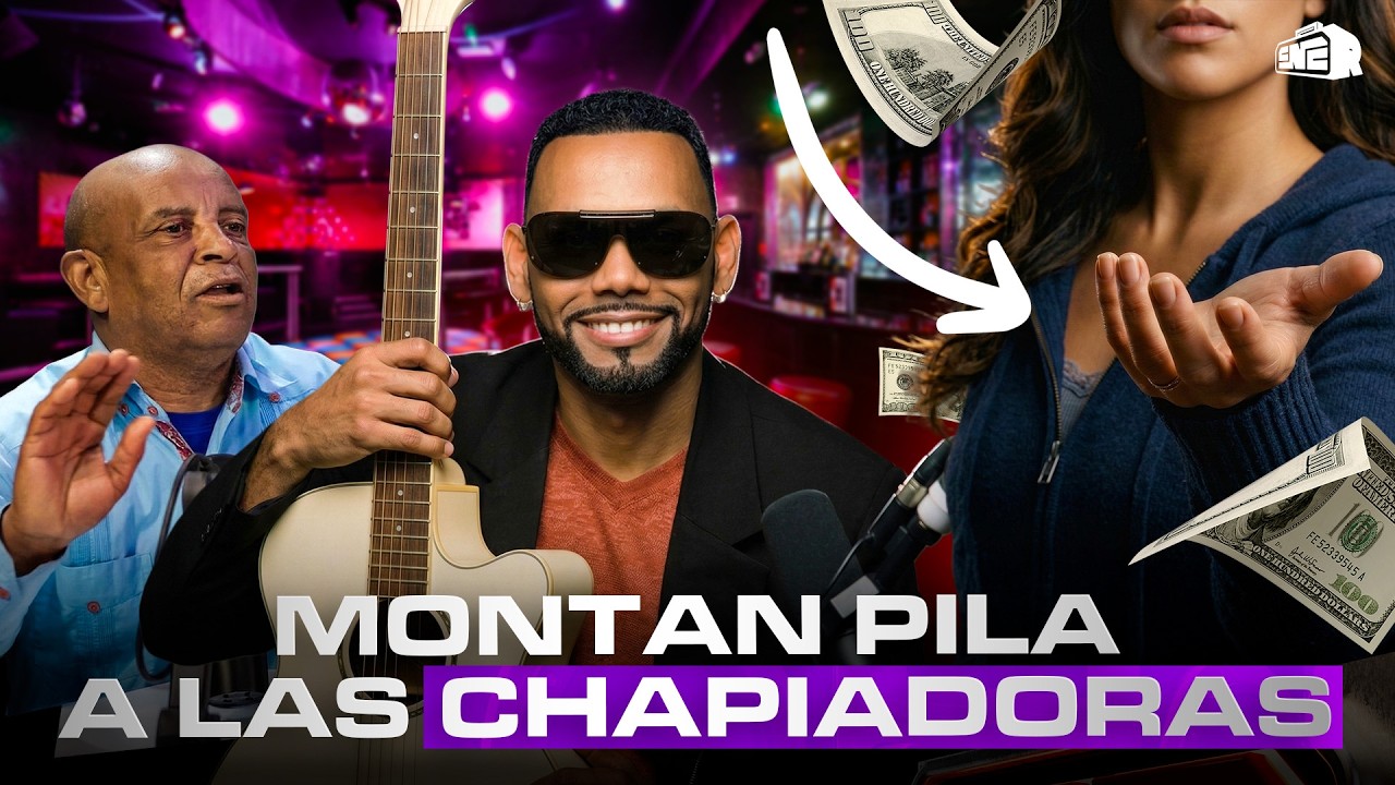 ANDRÉS SERRANO “EL BORICUA” Y SANDRO REYES MONTAN PILA A LAS CHAPIADORAS