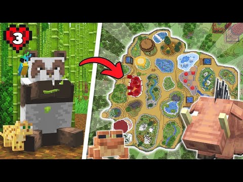 Insane Minecraft Zoo Build in Hardcore City!