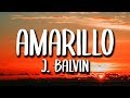 J Balvin Amarillo Letra Lyrics von Reg