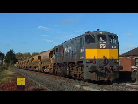 Irish Railway's Engineering Trains Part 7, October - November 2020, HOBS, CWR, Materials & Sperry