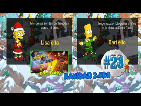 Los Simpson Springfield "Navidad'20: Cap. 23 - Lisa Elfa y Bart Elfo" por Tony