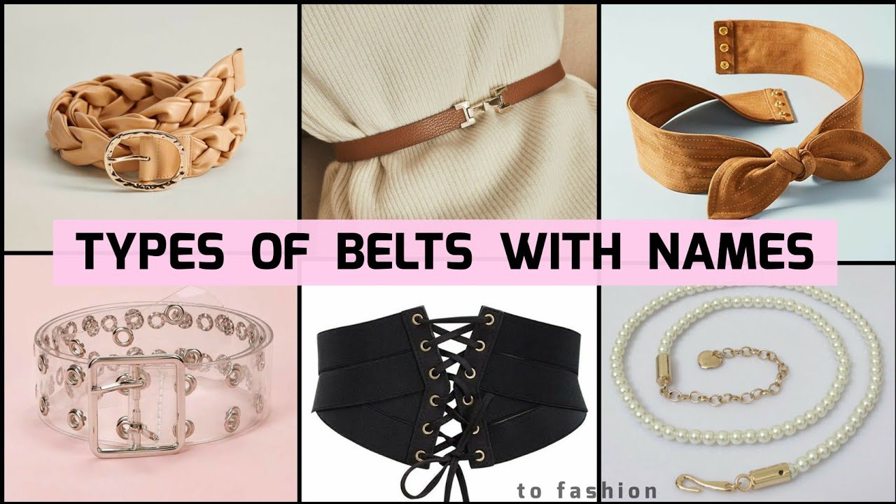Different Types Of Belts/Waist Belts For Women/Designer Waist Belt For Dresses/Latest Stylish Belts