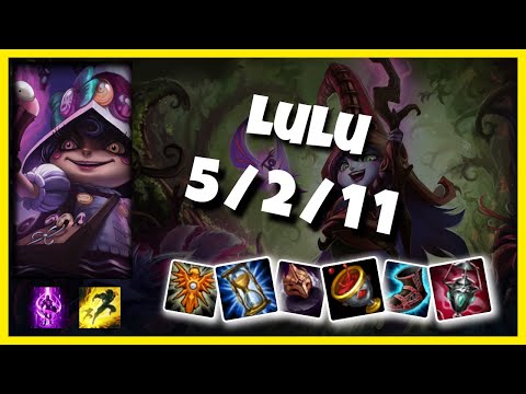 KOREAN Challenger Lulu TOP (5/2/11) vs JAYCE Gameplay Replay - Patch 10.18