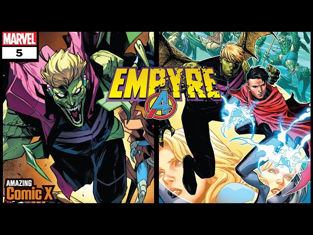 Vídeo relacionado con Mujer Marvel Empyre Emperor Hulkling Comic Camiseta Cuello V