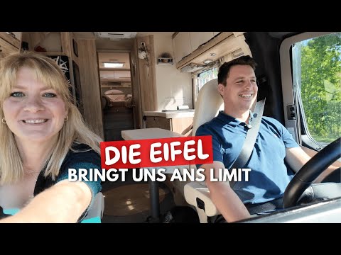 We're at our limit 🥵 Motorhome tour in the Eifel region 🚐