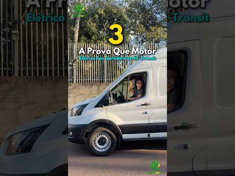 A Prova que Motor Elétrico Faz Sentido: até a Van Grande é Rápida: E-Transit