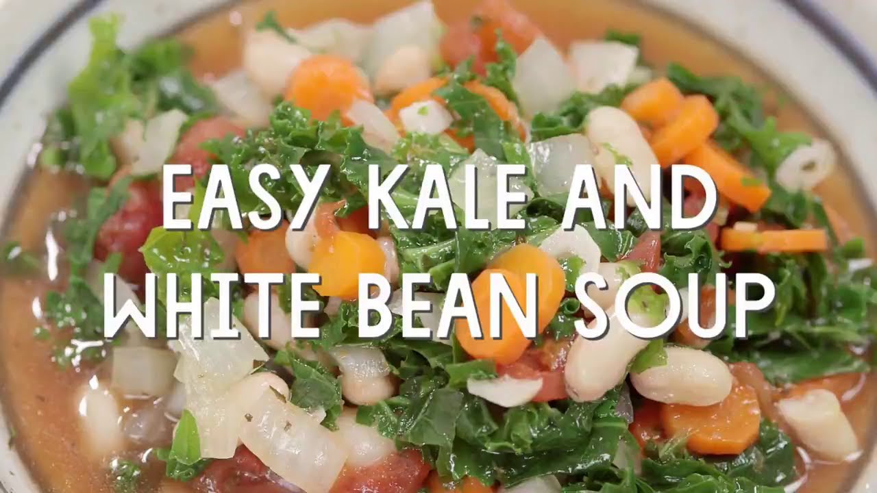 Easy Kale and White Bean Soup Recipe | Healthy Comfort Food