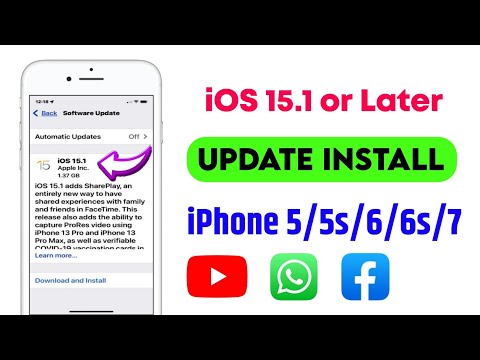 iOS 15.1 update kaise kare | iOS 15.1 update iphone 5/5s/6/6s/ | iphone 6 iOS 15.1 update kaise kare