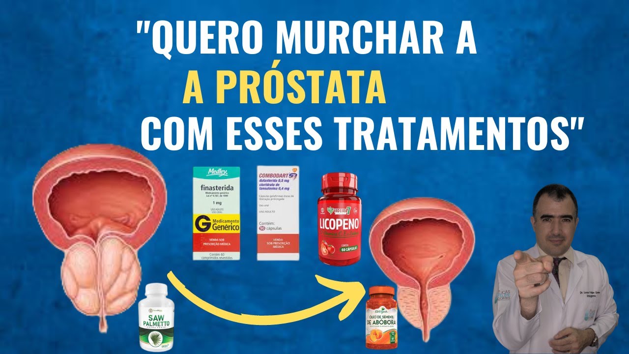 Os melhores tratamentos para PRÓSTATA AUMENTADA