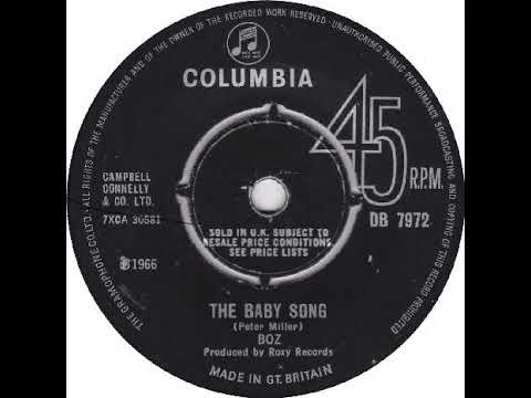 UK New Entry 1966 (278) Boz - The Baby Song