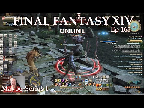 Leveling Gladiator via FATE & Hunting Log – FFXIV Online – Series 1- Roselore – Ep.163