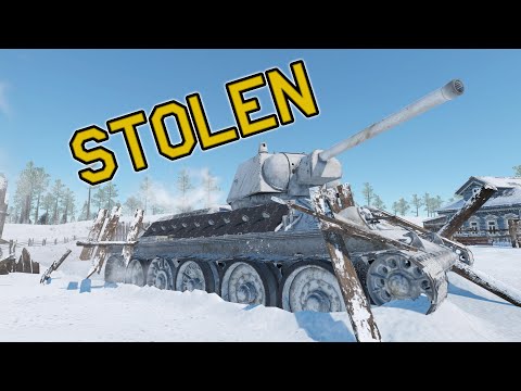 CAPTURED RUSSIAN BIAS - T 34 747 (r) in War Thunder - OddBawZ