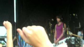 Gabe Talking &amp; The Church of Hot Addiction - Cobra Starship - Warped Tour 08- Shakopee
