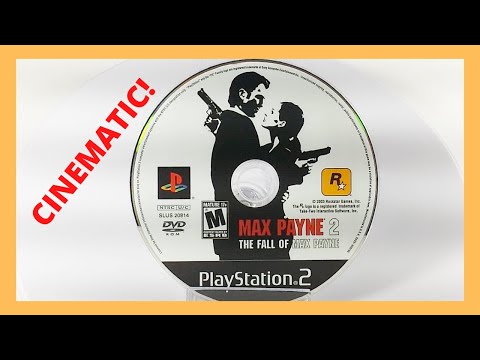 Max Payne 2 The Fall Of Max Payne: Cinematic Shooter Experience - PS2 Game