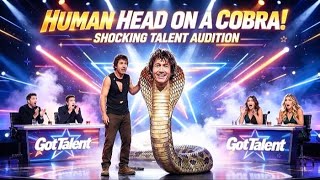 HUMAN HEAD ON A COBRA! | Shocking Magic Got Talent