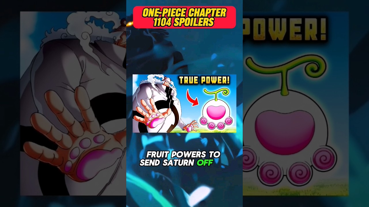 KUMA ONE STRIKE ON SATURN IN CHAPTER 1104 | one piece manga spoilers
