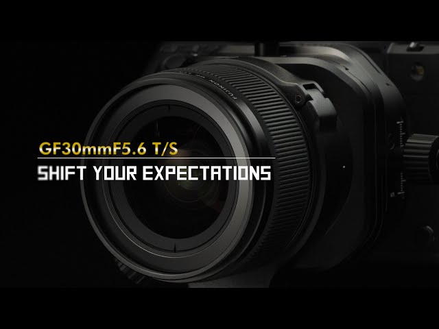Vidéo FUJIFILM GF 30 mm f/5,6 T/S