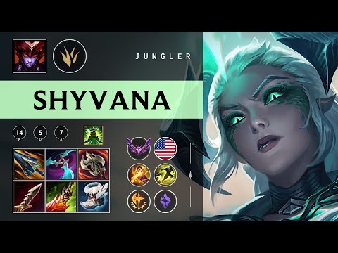 Shyvana Jungle vs Nocturne - NA Master Patch 26.01