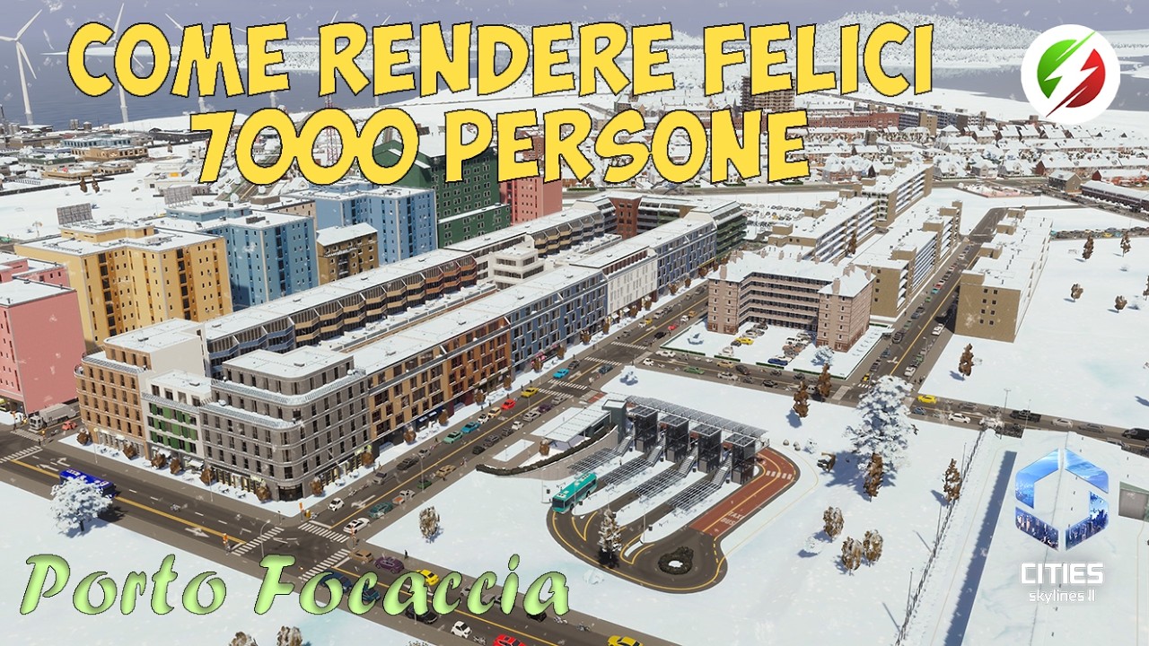 Come rendere felici 7000 abitanti e fare soldi in cities skylines 2