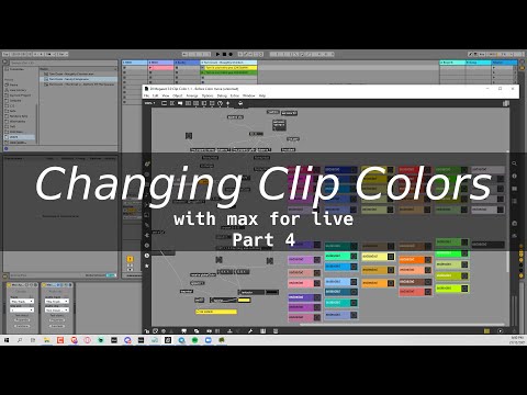 Daily Decibel 142 - Creating a Clip Coloring Max for Live Patch - Part 4