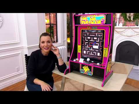 Arcade1Up 10 Game PartyCade Plus Portable Home Arcade Machine on QVC