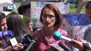 Մարության սիրուն չի վանկարկումներով Ֆիզիկայի գիտավանի բնակիչները քաղաքապետի մոտ են գնացել: Լրաբեր