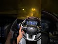 Night Drive On Fortuner