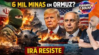 Iran tightens its siege of Hormuz: US reports 6,000 mines and markets go on alert.