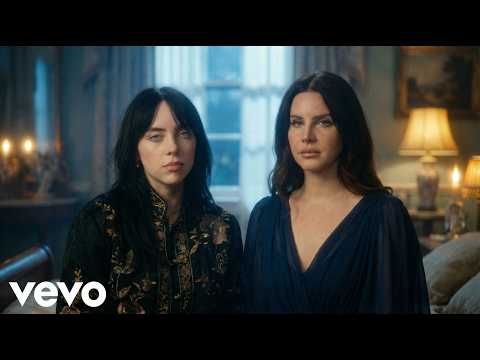 Billie Eilish ft. Lana Del Rey – Ashes in Slow Motion (Lyrics Video)