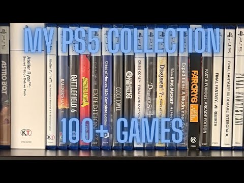 My PS5 Game Collection (100+ Physical Games)