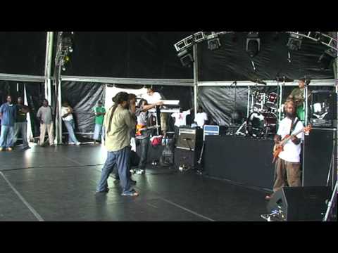 Kymani Marley/GrooveGalore soundcheck St Kitts Music Festival (#2)