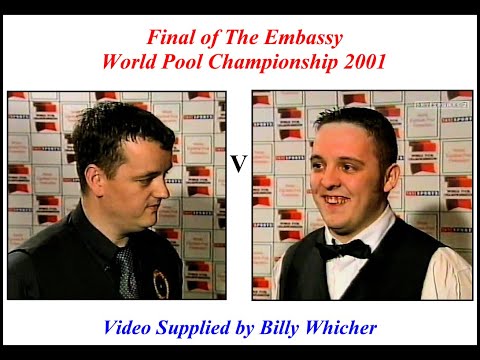 2001 Rob McKenna v Chris Melling Final Embassy World Pool Championship