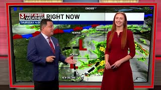 WLBT'S First Alert Forecast with Chief Meteorologist Dave Roberts