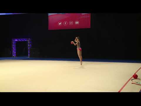 Milda Liepaite - Junior - Ball - 2019 British Rhythmic Championships