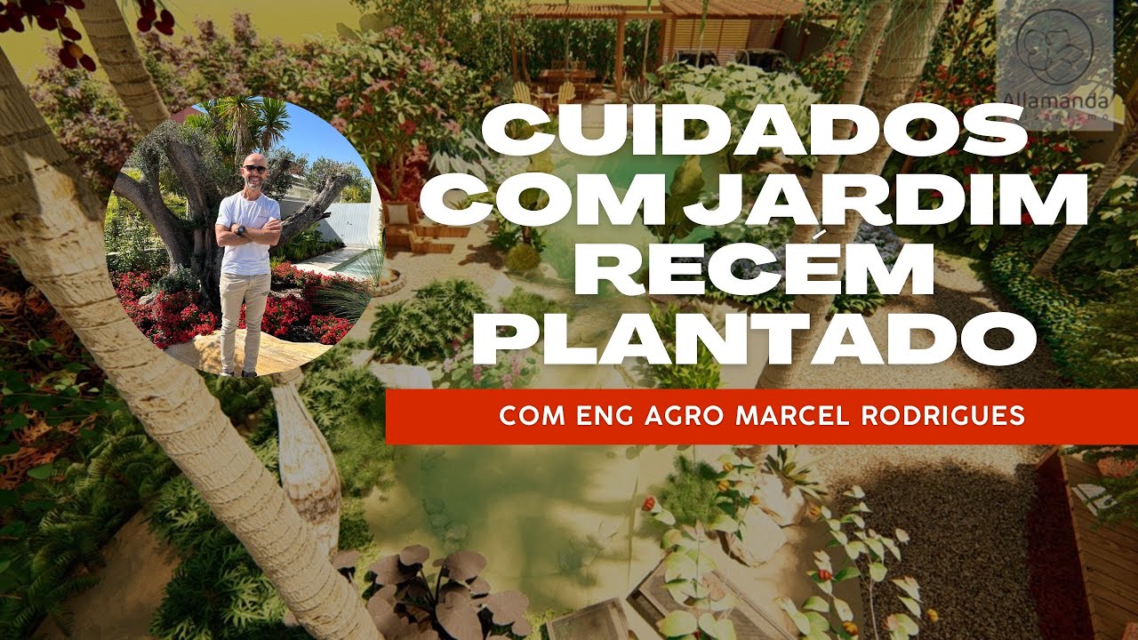 Ep. 6 - COMO CUIDAR DE UM JARDIM RECÉM PLANTADO