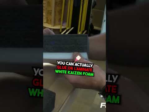 Lean Manufacturing Part 2 | Layering Kaizen Foam  #Shorts #Lean #Kaizen