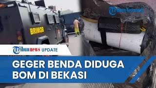 Geger Benda Mencurigakan Diduga Bom Pipa di Bekasi Utara, Dibungkus Plastik dan Ada Kabel Kuning