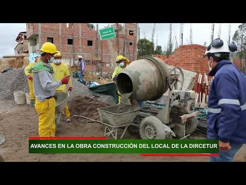 ✅ AVANCES EN LA OBRA CONSTRUCCIÓN DEL LOCAL DE LA DIRCETUR, video de YouTube