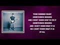 John Mayer - Something's Missing (Lyrics)