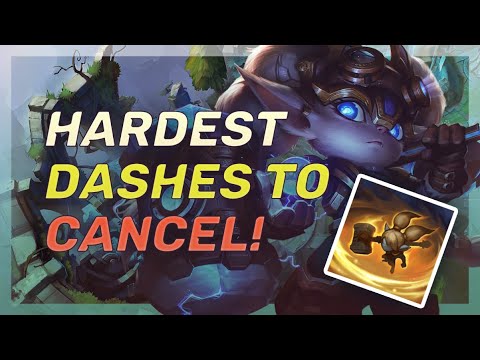 Hardest Dashes To Cancel With Poppy! - League Of Legends